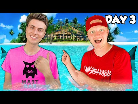 24 Hours on Unspeakable's Private Island!! (Day 3)