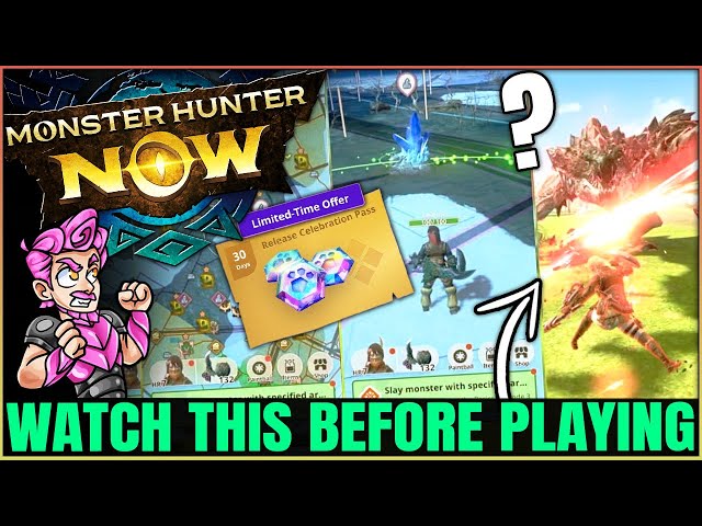 Monster Hunter Now - 10 IMPORTANT Things You NEED to Know Before Playing! (Tips & Tricks)