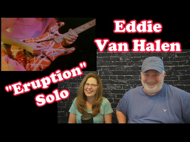 The Master!  Reaction to Eddie Van Halen "Eruption" Guitar Solo
