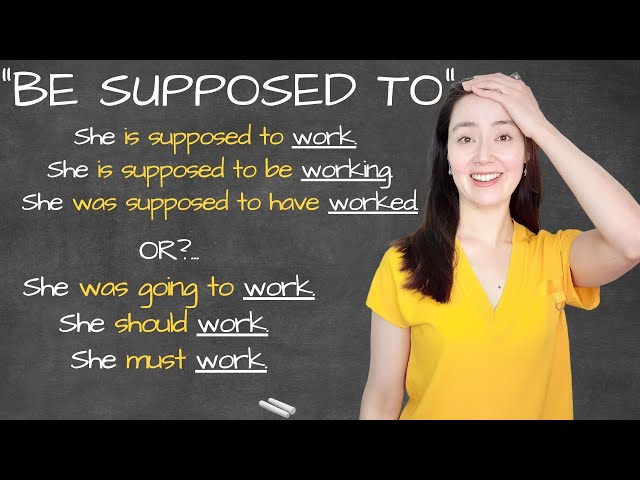 "BE SUPPOSED TO" | Everything you need to know!