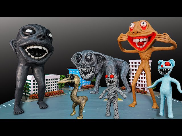 😱 Making All ZOONOMALY NEW MONSTER with polymer clay part 2