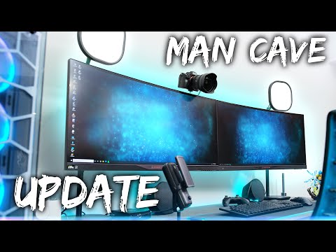 My Man Cave Update - New Streaming Setup!