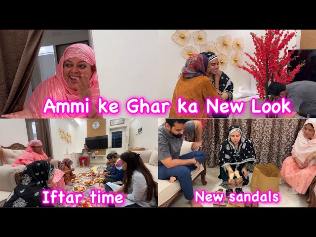 Ammi ka Ghar Decorate kiya ✨| My new sandal collection | Ramadan day 10
