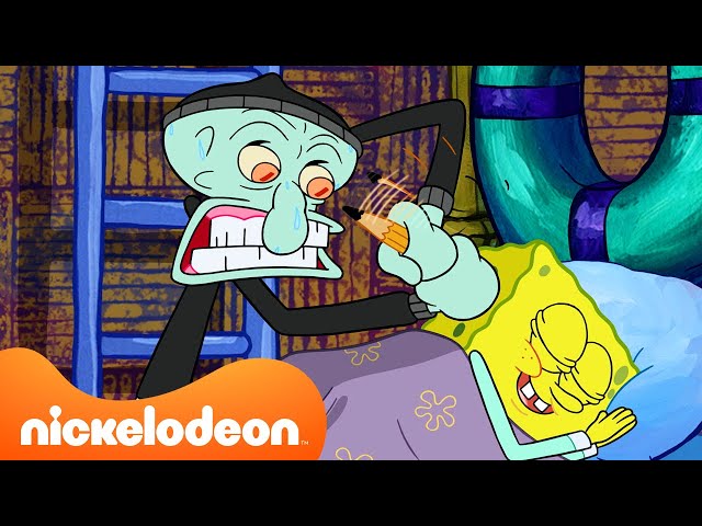 SpongeBob | Thaddäus versucht, SpongeBobs Erinnerungen AUSZULÖSCHEN! | Nickelodeon Deutschland