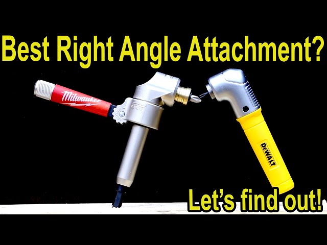 Best Right Angle Adapter? Milwaukee vs DeWalt, Milescraft, Westward, Auto Tool Home, Yakamoz