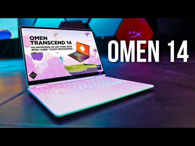 HP OMEN Transcend 14 - HP’s First 14” Gaming Laptop!