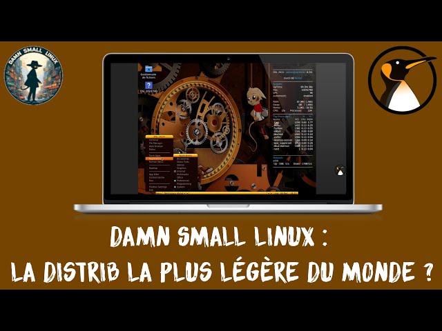 Damn Small Linux : La distrib la plus légère du monde !