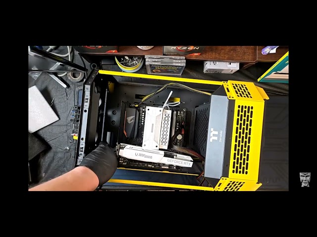 I channel my inner Linus Drop Tips while building a PC on live stream.
