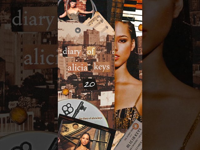 Celebrating a special anniversary of The Diary of Alicia Keys 20!!!