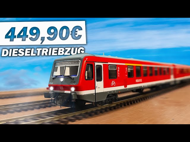 Unlimited driving fun for 449,90€? The new Roco class 628 diesel multiple unit | Roco 72079 | H0