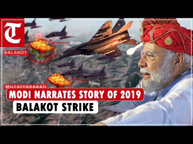 PM Modi narrates untold story of 2019 Balakot strike during election rally in Maharashtra