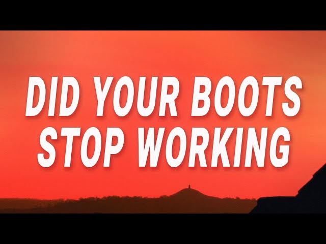Dasha - Did your boots stop working did your truck break down (Austin) (Lyrics)