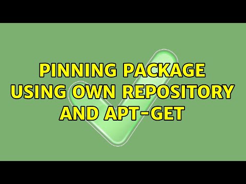 Ubuntu: Pinning package using own repository and apt-get