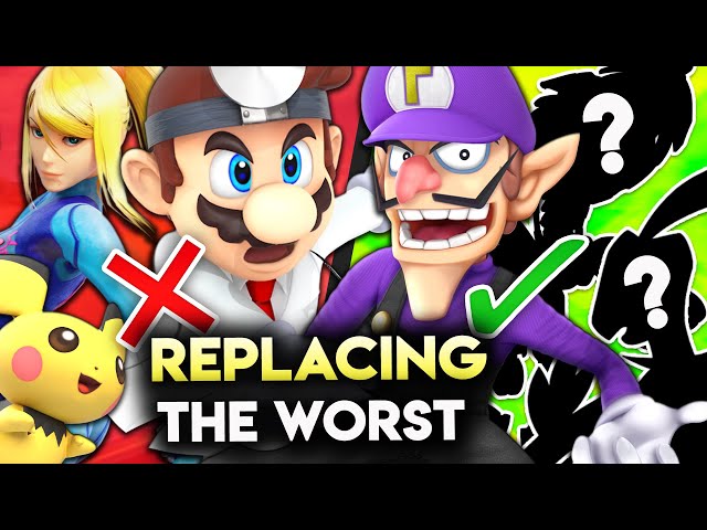 Replacing the WORST Character from EVERY Series! - Super Smash Bros. Ultimate
