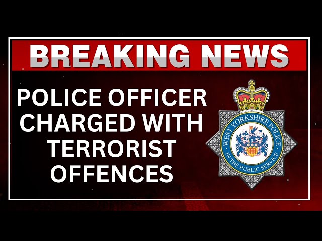 POLICE OFFICER CHARGED WITH TERRORIST OFFENCES