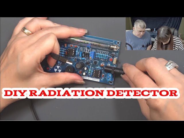 DIY Geiger Counter - Radiation detector - Lesson 3 - Learning electronics with Diana