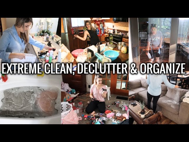 WHOLE HOUSE CLEAN, DECLUTTER & ORGANIZE 🏠 It's a Mess & Things Keep Breaking | Cleaning Motivation!