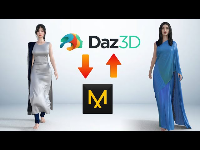 Daz 3D to MD and back to Daz 3D || Full Tutorial For Animation