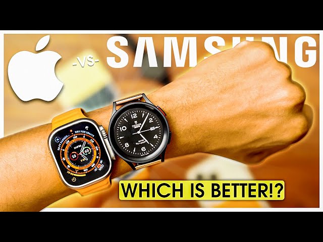 WHICH IS BETTER!? Apple Watch Ultra vs Galaxy Watch 5 Pro Review BRUTALLY HONEST