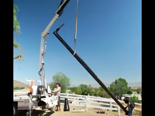 How to Sling/ Rig a Light Pole