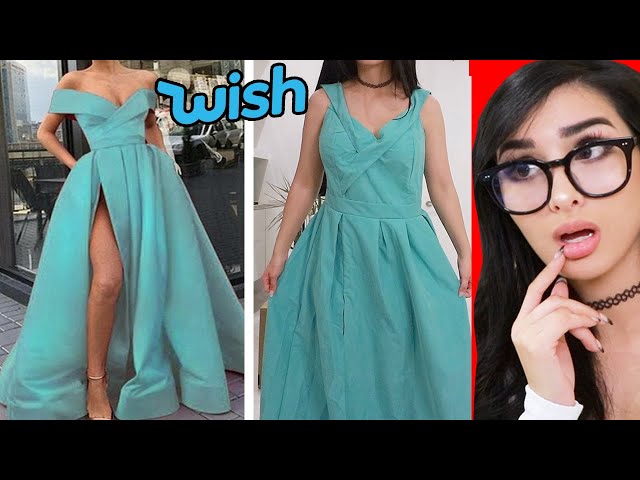 Trying Cheap Prom Dresses From WISH