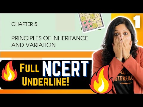 Principles of Inheritance & Variation Explained [Part 1]