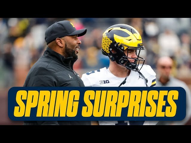The Wolverine discusses the biggest SURPRISES that came out of Michigan spring ball I #GoBlue