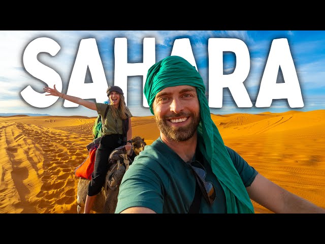 INCREDIBLE 24 Hours in the Sahara Desert - Merzouga, Morocco