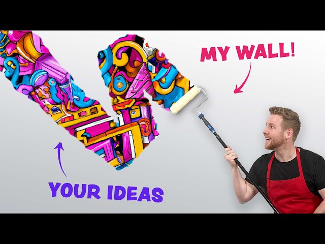 YOU Told me what to paint on my WALL!