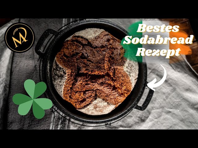 Irisches Sodabread -  Traditionelles Brot aus Irland ohne Hefe oder Sauerteig