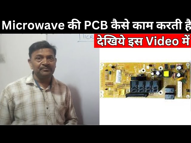 How Microwave PCB Works | Join PCB Repairing Course A2Z Technical Institute