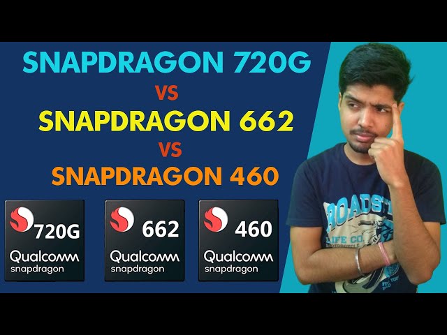 Qualcomm Snapdragon 720G vs 662 vs 460 - l EXPLAINED IN HINDI l