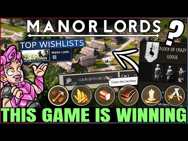 Secret Game of the Year - Everything You NEED to Know About Manor Lords - Best City Builder EVER!