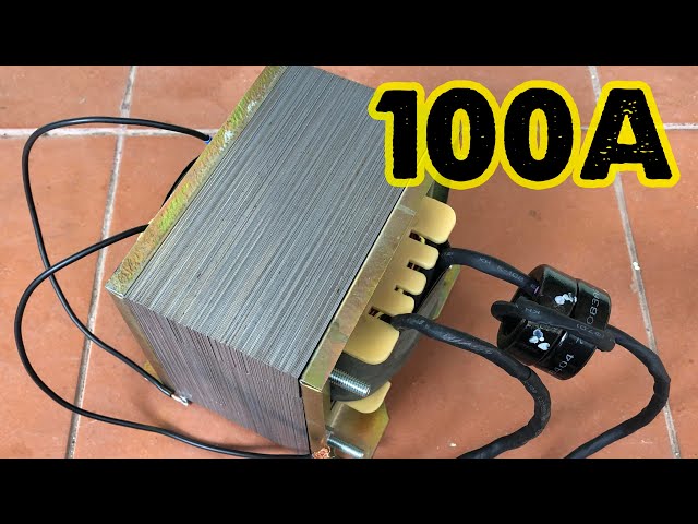 Make 100A transformer