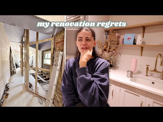This was a MISTAKE my renovation REGRETS 😅 Vlogmas day 16