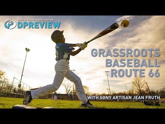 Jean Fruth shoots Grassroots Baseball, Route 66 with the Sony Alpha a9