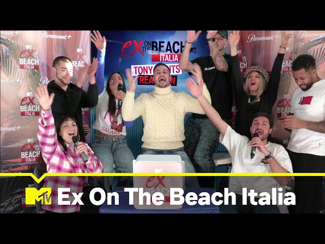 Ex On The Beach Italia 5: episodio 10 Tony IPants reaction con Laura e Samuele del cast