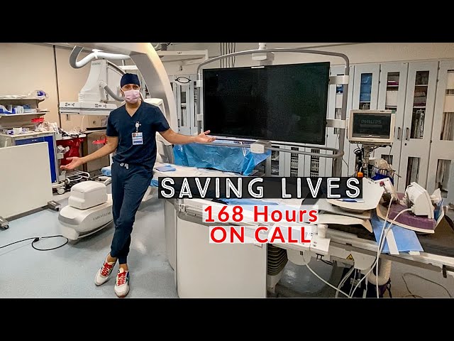 7 Straight Days ON CALL - Day in the Life of a DOCTOR - Interventional Radiology