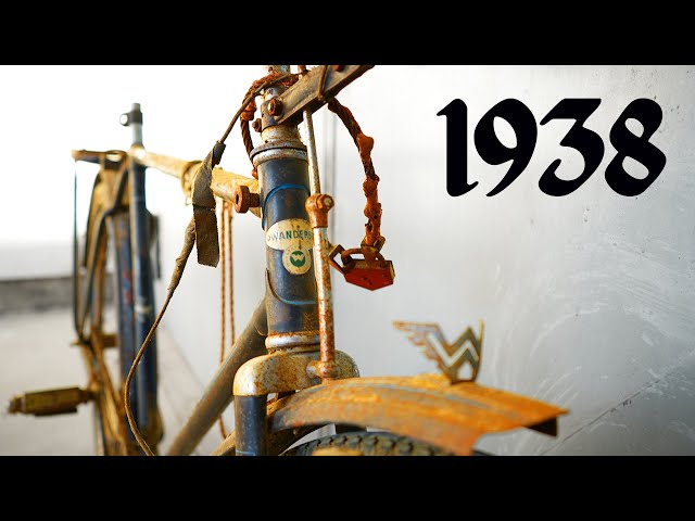 Barnfind German Bike - Restoration - Look How This Old German Bike Is Driving Again!