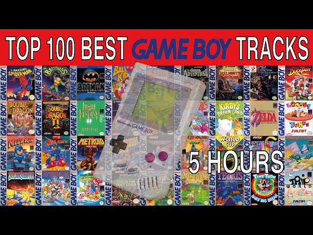 Top 100 Best Game Boy Music Tracks - 5 hours
