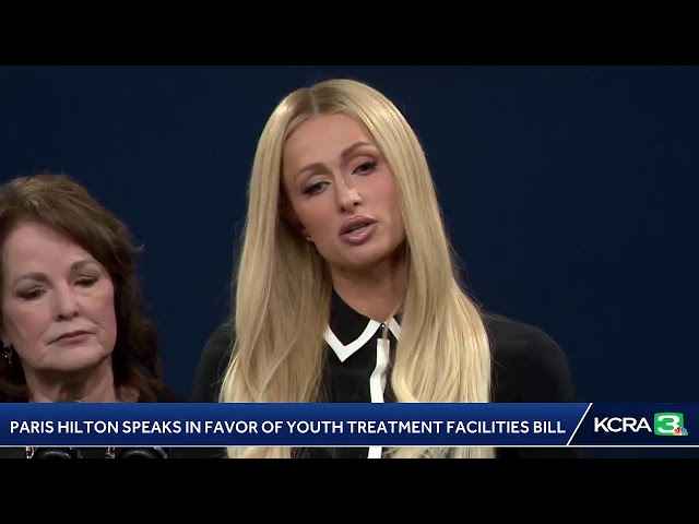 LIVE | Paris Hilton speaks in favor of California youth facilities bill