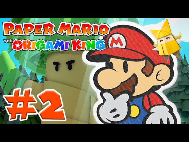 Paper Mario: The Origami King - Gameplay Walkthrough - Saving Grandsappy with Soul Seed - Part 2