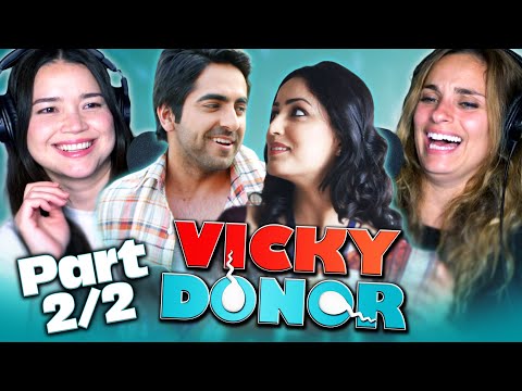 VICKY DONOR Movie Reaction Part 2/2 & Review! | Ayushmann Khurrana | Yami Gautam | Shoojit Sircar