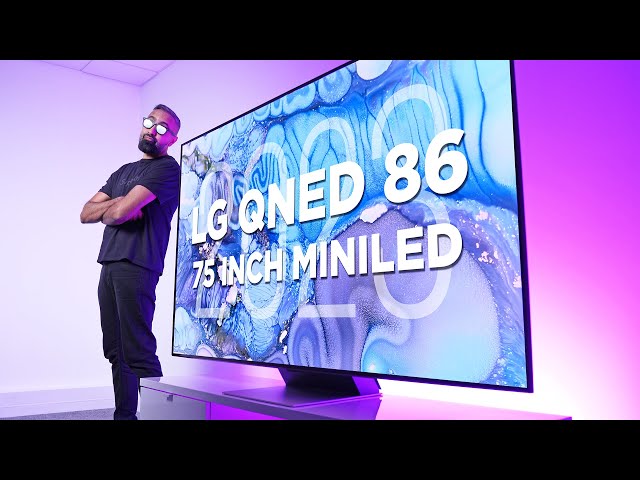 NEW LG 75-inch QNED MiniLED 86 TV 2023 - Unboxing & Impressions