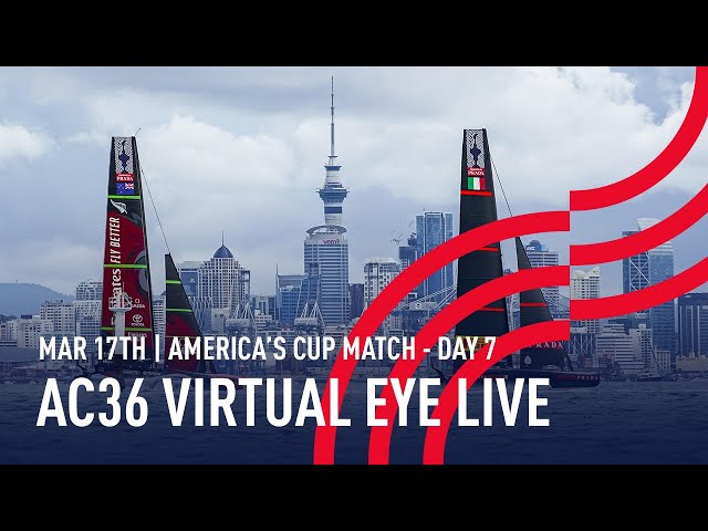 The 36th America’s Cup | Virtual Eye LIVE Day 7
