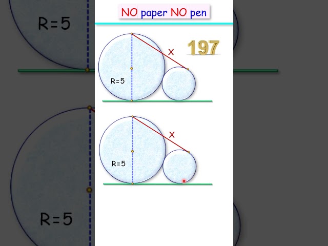 111) NO paper NO pen. Find 'X'   #maths