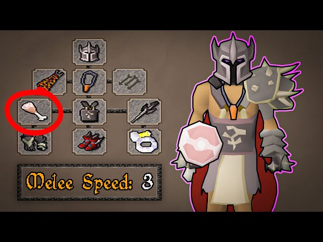 Fastest OSRS Melee Weapon in 650,000,000gp Gear!