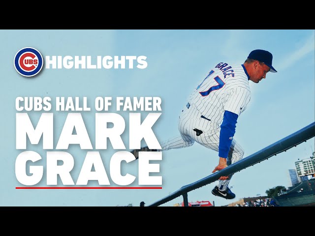 Mark Grace Career Highlights | 2023 Cubs Hall of Fame Inductee