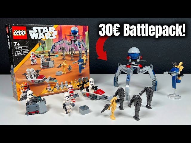 Einfallslos oder doch ein guter Deal?| LEGO Star Wars 'Clone Trooper & Battle Droid' Review! (75372)