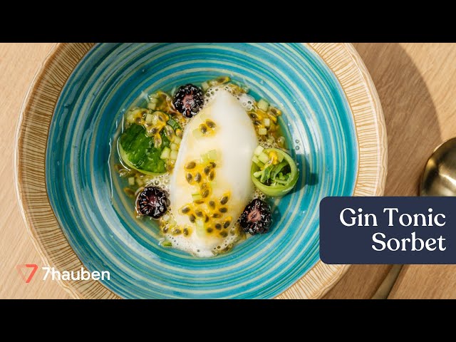 Gin Tonic Sherbet | Moderne türkische Küche mit Ali Güngörmüş | 7hauben